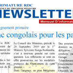 Newsletter n°001 - Sept 2019