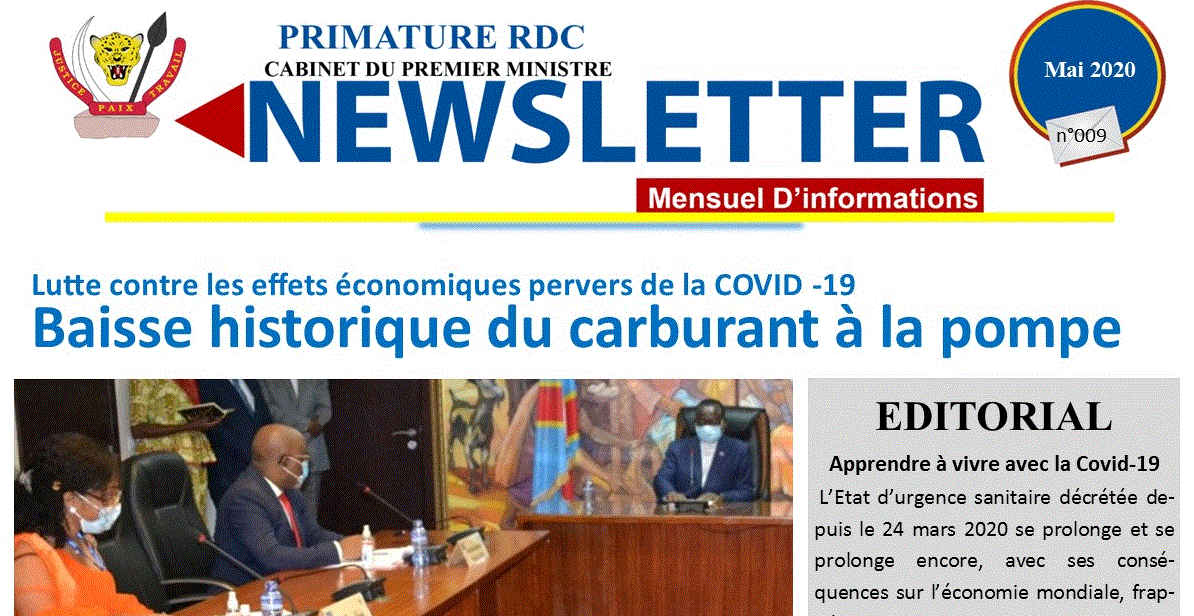 Newsletter n°9 mai 2020