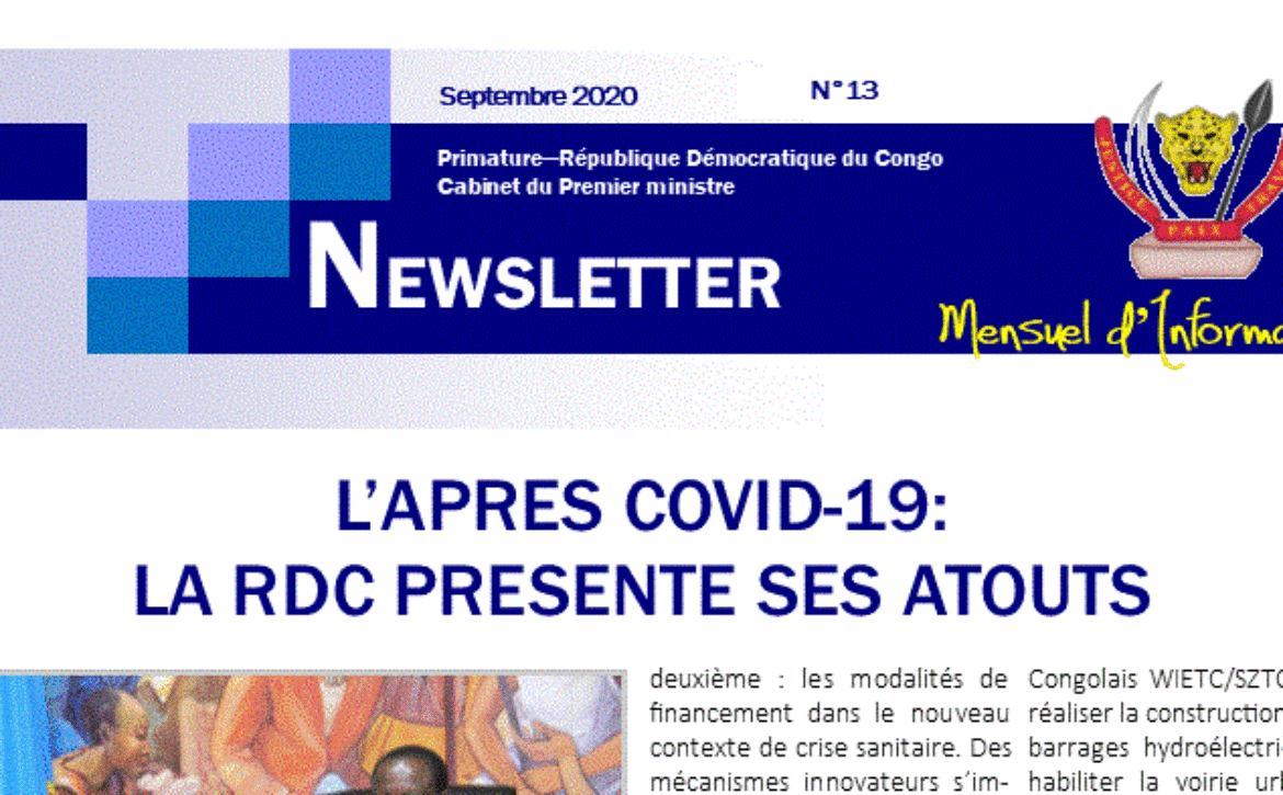 Newsletter septembre 2020