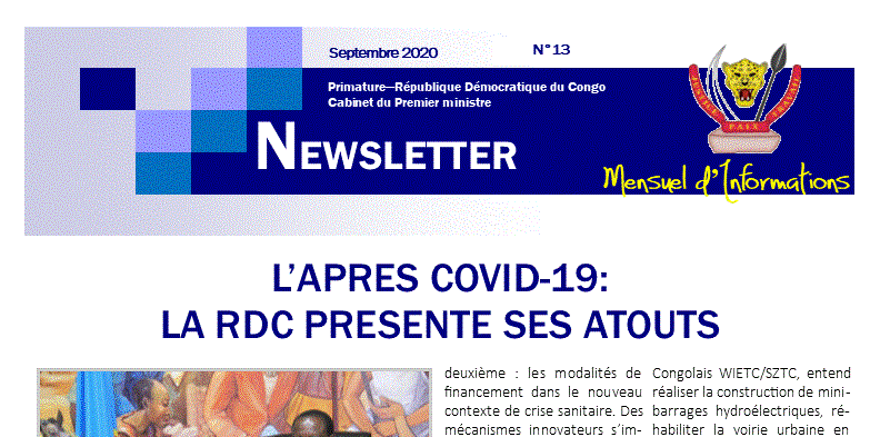 Newsletter septembre 2020