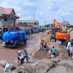 24 heures seulement après les instructions du Premier Ministre Sama Lukonde lors de son passage sur la route cecomaf, l'OVD lance  les  travaux de réhabilitation sur sa section en état de délabrement