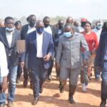 Promotion de la pêche locale : le Premier Ministre Sama Lukonde a effectué une visite d'inspection et de suivi d'exécution  des travaux de construction d'un Débarcadère  au Port de Pêche de Kinkole