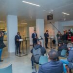 Bruxelles : face-à-face entre Jean-Michel Sama Lukonde et Alexandre de Croo, Premier Ministre belge, au Musée royal d'Afrique centrale à Tervuren  