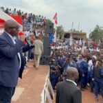 Le Premier Ministre Jean-Michel Sama Lukonde est arrivé ce samedi à Mbandaka pour préparer la conférence des gouverneurs et lancer les travaux de construction et de  réhabilitation des infrastructures de base