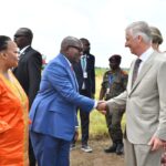 Le Couple royal belge et le Premier Ministre Jean-Michel Sama Lukonde sont  arrivés à Bukavu dans le Sud-Kivu