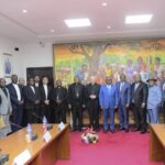 signature de 5 accords spécifiques, le Premier Ministre Jean-Michel Sama Lukonde et le cardinal Pietro Parolin, secrétaire d'État du Vatican s'engagent à collaborer pour le bien-être du peuple congolais