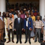 A Kisangani, le Premier Ministre Jean-Michel Sama Lukonde a eu des séances de travail tour à tour avec une délégation de la FEC/Tshopo et des chefs coutumiers regroupés au sein de l’Alliance nationale des autorités traditionnelles du Congo (ANATC)