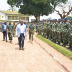 Le Premier Ministre Jean-Michel Sama Lukonde encourage et promet le soutien du Gouvernement à la formation des étudiants de l'Académie militaire de Kananga 