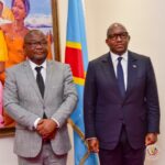 Questions des Droits de l'Homme en RDC, le Premier Ministre Jean-Michel Sama Lukonde a échangé avec le Nouveau Président, Paul Nsapu Mukulu de la Commission Nationale des Droits de l'Homme ( CNDH)