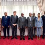 État d'avancement de la Coopération entre la RDC et la FRANCE : le Premier Ministre Jean-Michel Sama Lukonde a reçu une délégation de l'Agence Française de Développement conduite par l'Ambassadeur Bruno Aubert