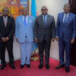 A travers son Secrétaire Général reçu par le Premier Ministre Jean-Michel Sama Lukonde, l'OEACP exprime sa solidarité à la RDC et encourage le Gouvernement dans ses efforts pour la paix et la sécurité sur l'ensemble du territoire national