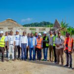 Suivi du PDL 145 Territoires au Kongo central : la délégation de la Primature et les experts de la CFEF satisfaits de l'évolution positive des travaux à Sekebanza et à Lukula