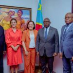 Plusieurs questions liées à la coopération bilatérale et au développement abordées au cours des échanges entre le Premier Ministre Jean-Michel Sama Lukonde et l’Ambassadrice du Royaume de Belgique en RDC Roxane de Birderling 