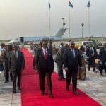 Investiture du Président de la République Félix-Antoine Tshisekedi Tshilombo : le Premier Ministre Jean-Michel Sama Lukonde a accueilli à l'aéroport de N'djili les premiers chefs d'Etat invités à la cérémonie prévue ce samedi 20 janvier au stade des martyrs