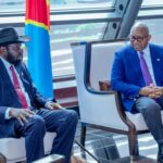 Accueilli à l'aéroport international de Ndjili par le Premier Ministre Jean-Michel Sama Lukonde, le Président du Soudan du Sud Salva Kiir Mayardit est arrivé à Kinshasa ce dimanche pour une visite officielle