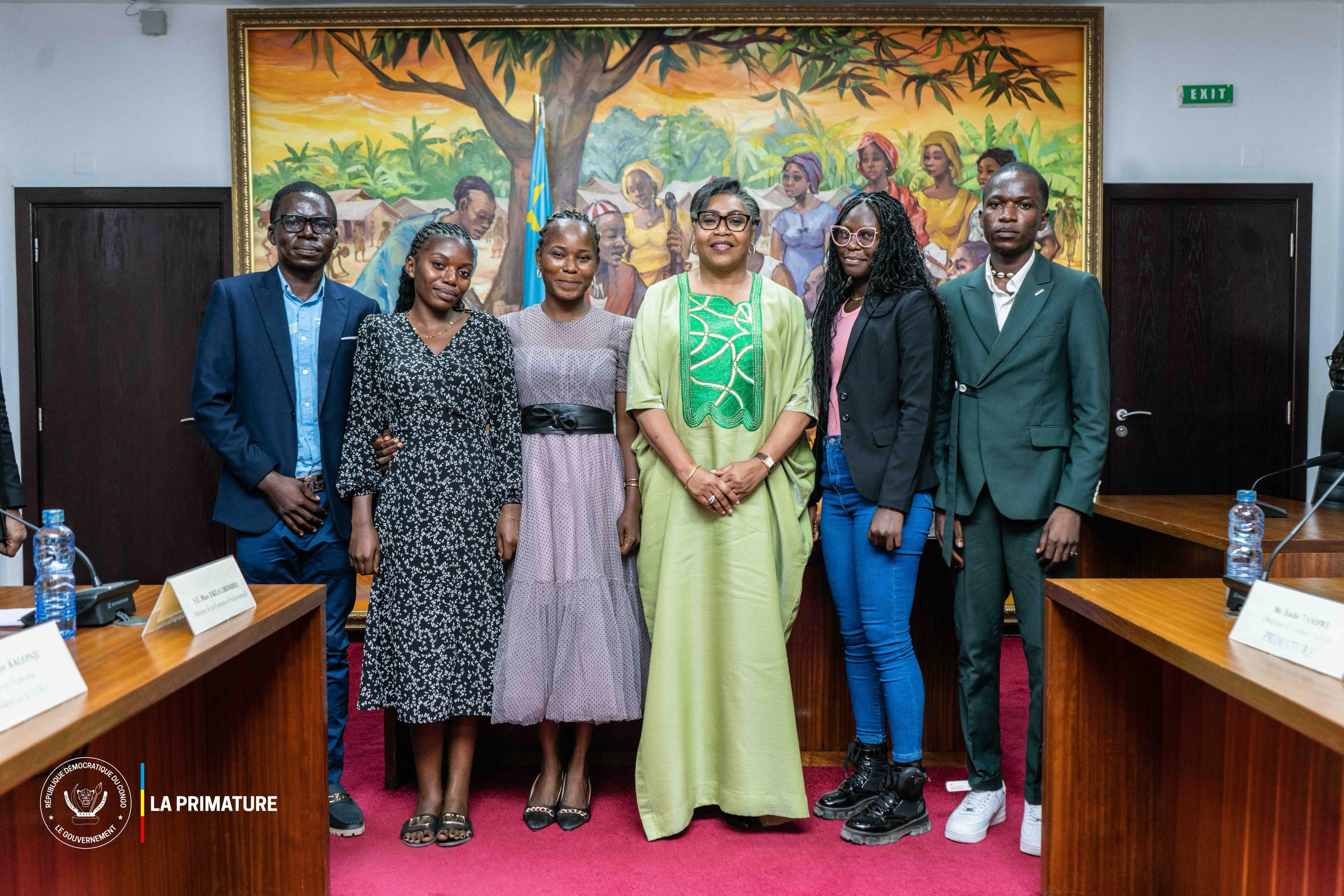 Formation professionnelle : la Première Ministre encourage les boursiers à capitaliser leur formation en faveur de la RDC